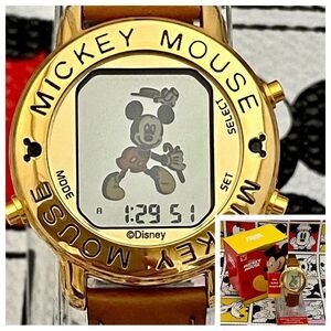 Vintage Disney x SII by Seiko NOS Mickey Dancing Musical Digital Unisex Watch